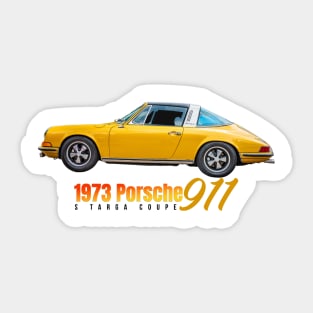 1973 Porsche 911 S Targa Coupe Sticker